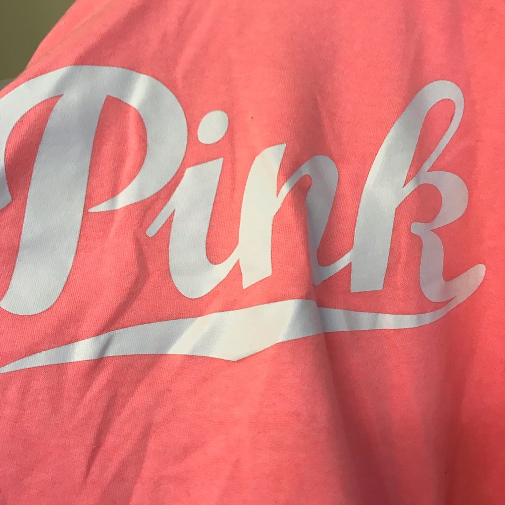 Cold shoulder neon pink tee 😍😍 - Picture 2 of 3